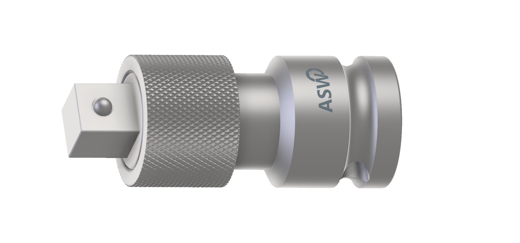 Schnellwechselhalter mit Innen- und Außenvierkant