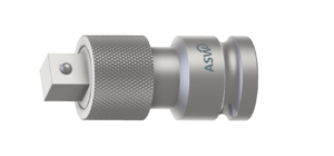 Connecting part with external square 2 1/2